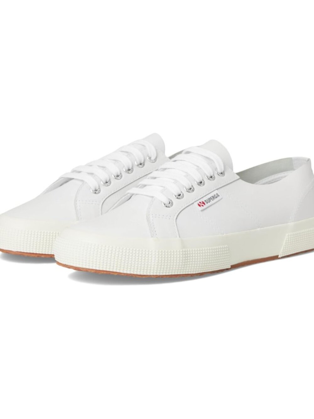 Superga 2750 Unlined Nappa White